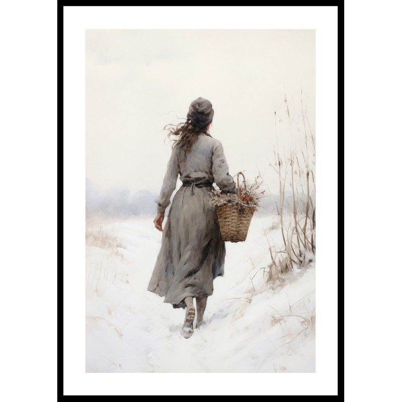 Winter Walk No4 70x100 70x100 cm