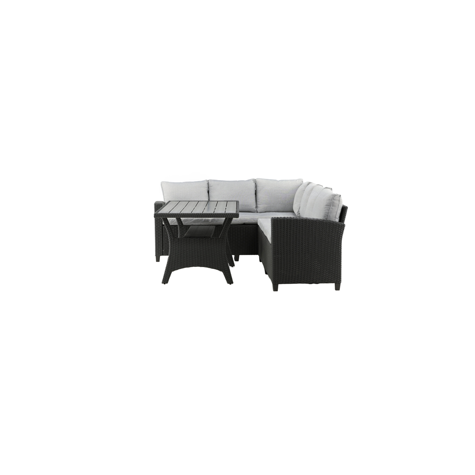 Brentwood Corner sofa - Black/Grey Svart/Grå