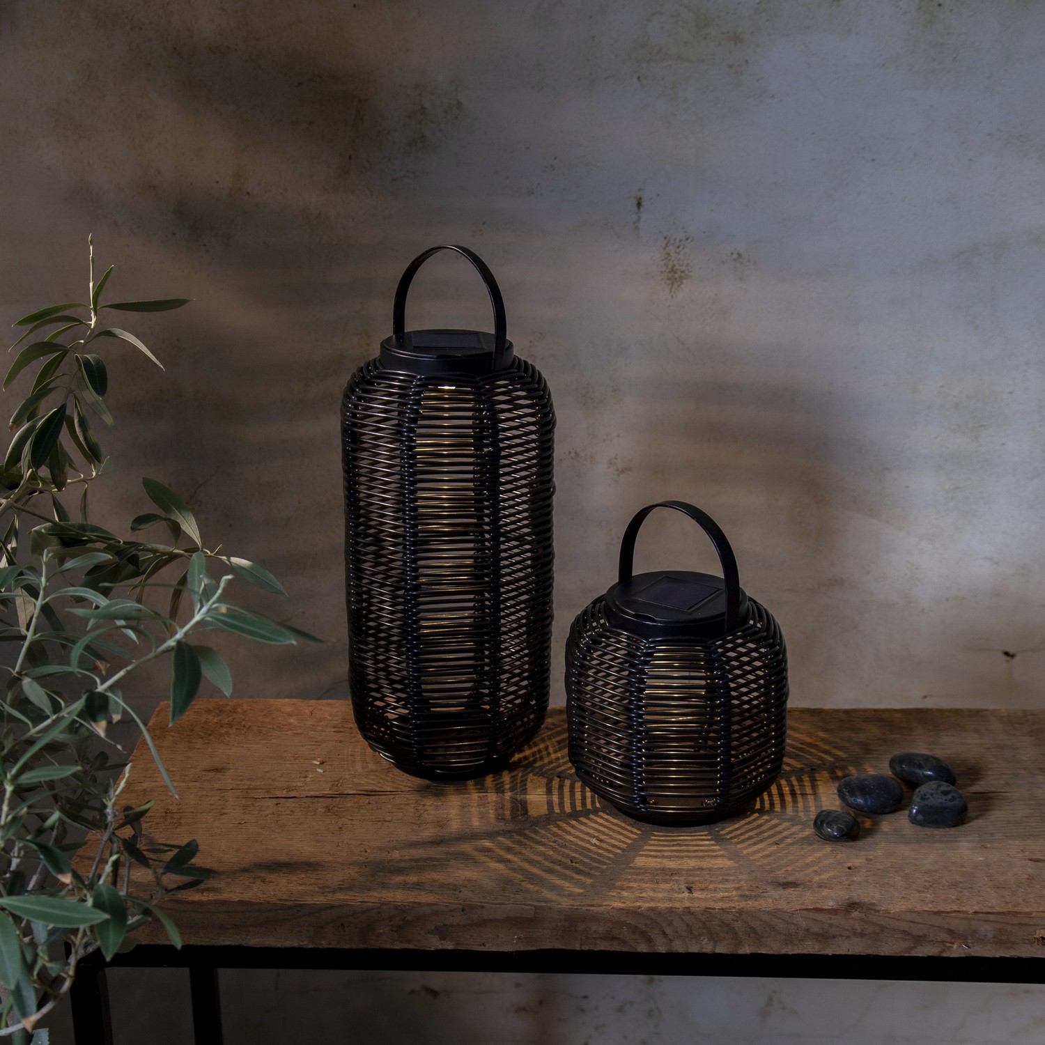 Solcellslykta Star Trading Runda 15  cm