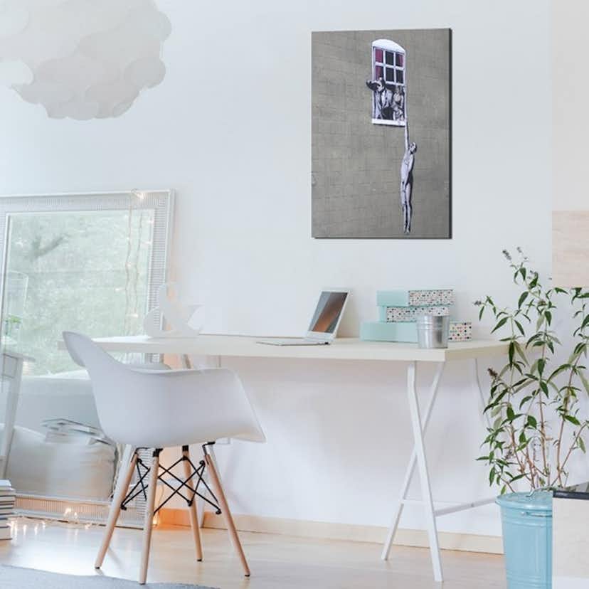 Tavla Arkiio Well Hung Lover By Banksy