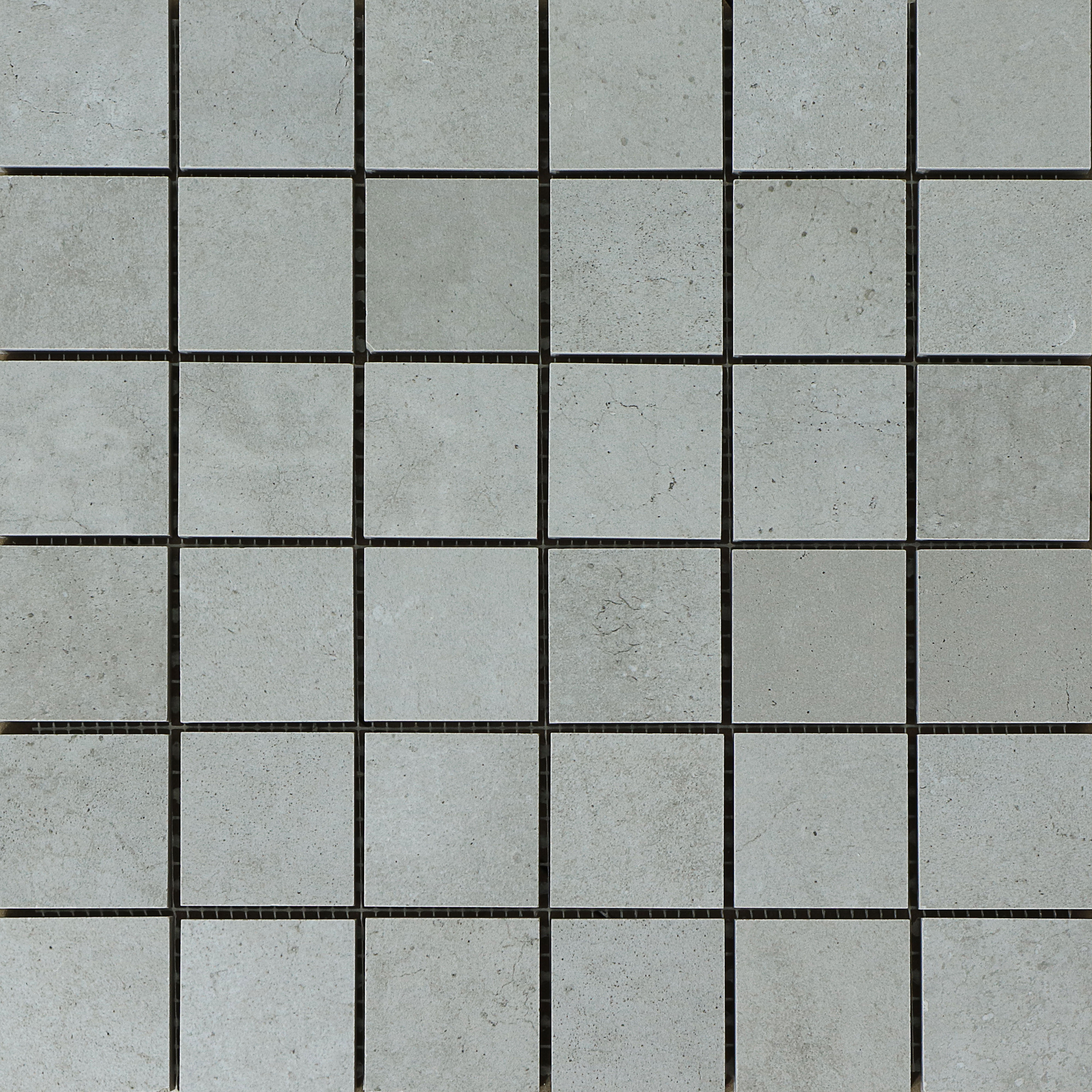 Mosaik Tenfors Carnaby Gris Matt 5x5 cm