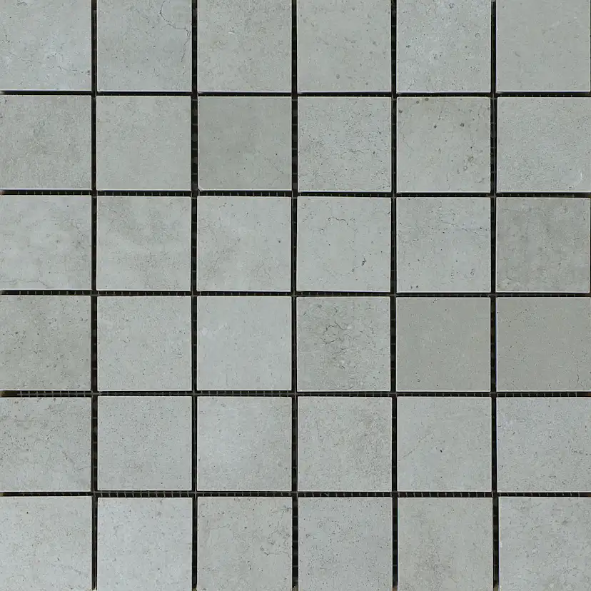 Mosaik Tenfors Carnaby Gris Matt 5x5 cm