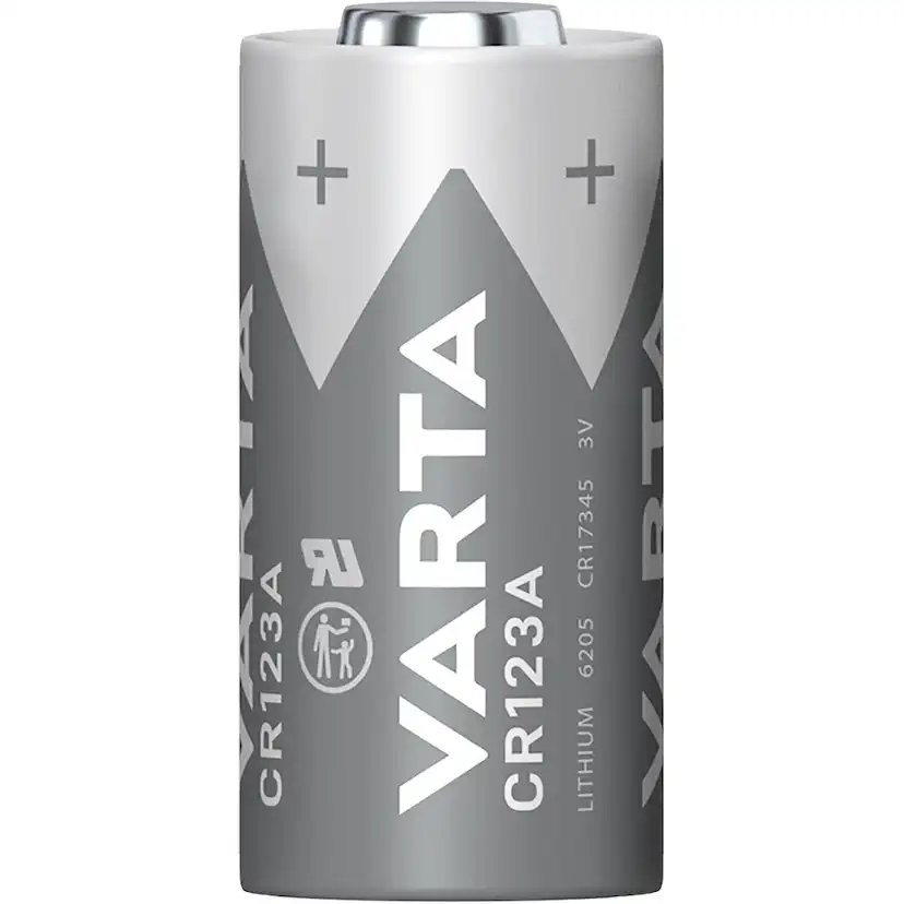 Batteri VARTA Litium CR123A 2-Pack