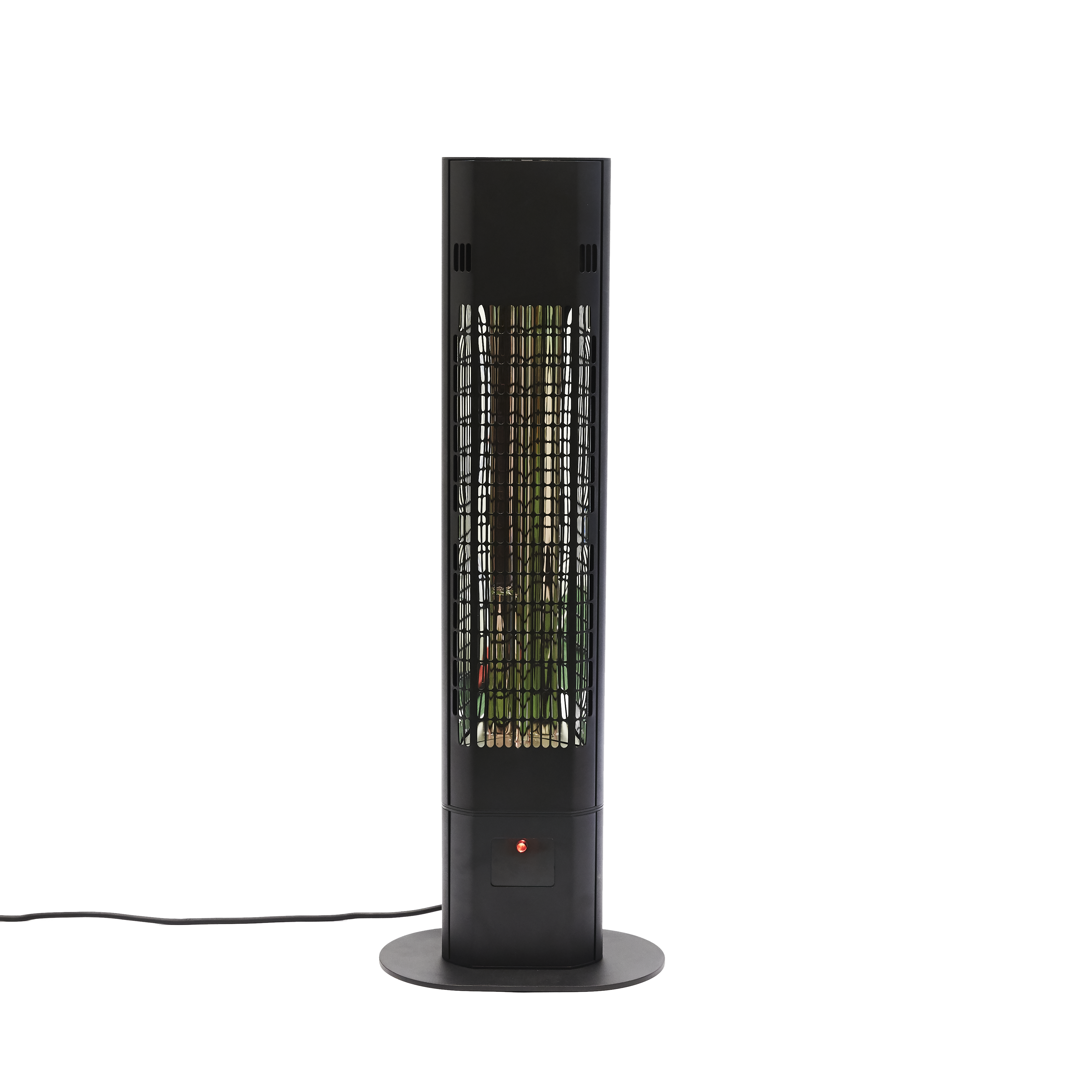 Terrassvärmare HORTUS 1800W Golvmodell inkl. Fjärrkontroll Svart