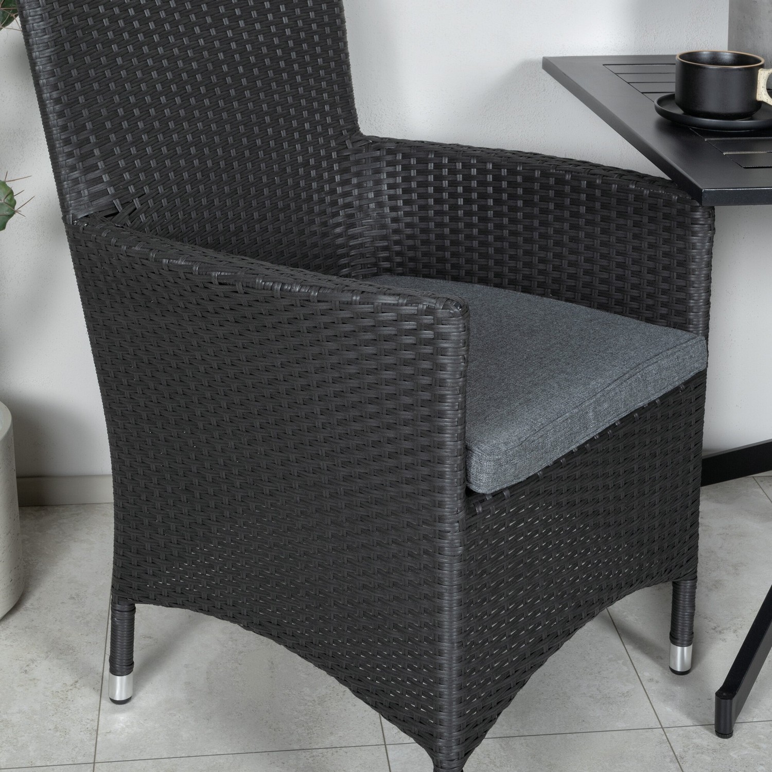 Cafégrupp Venture Home Wella med 2 Moli Trädgårdsstolar Utomhus