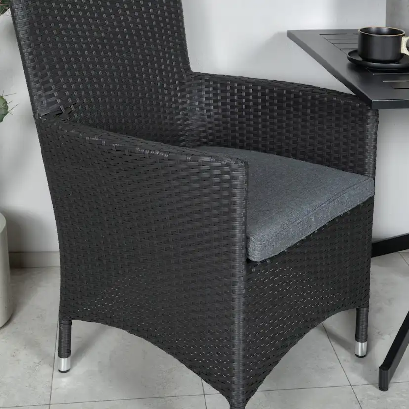 Cafégrupp Venture Home Wella med 2 Moli Trädgårdsstolar Utomhus