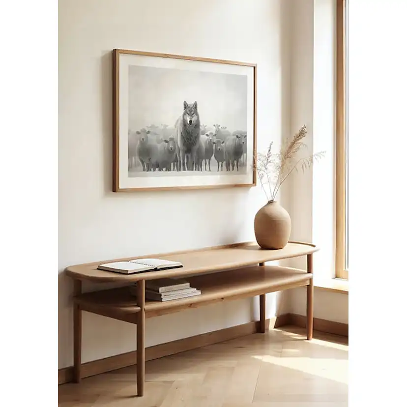 Poster Gallerix Wolf Among Sheep