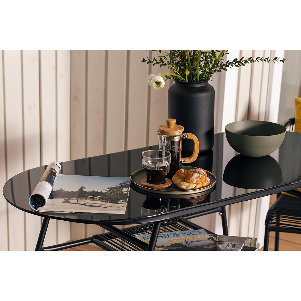 Caféset Comfort Garden Lamborg 120 cm Oval med 2 stolar