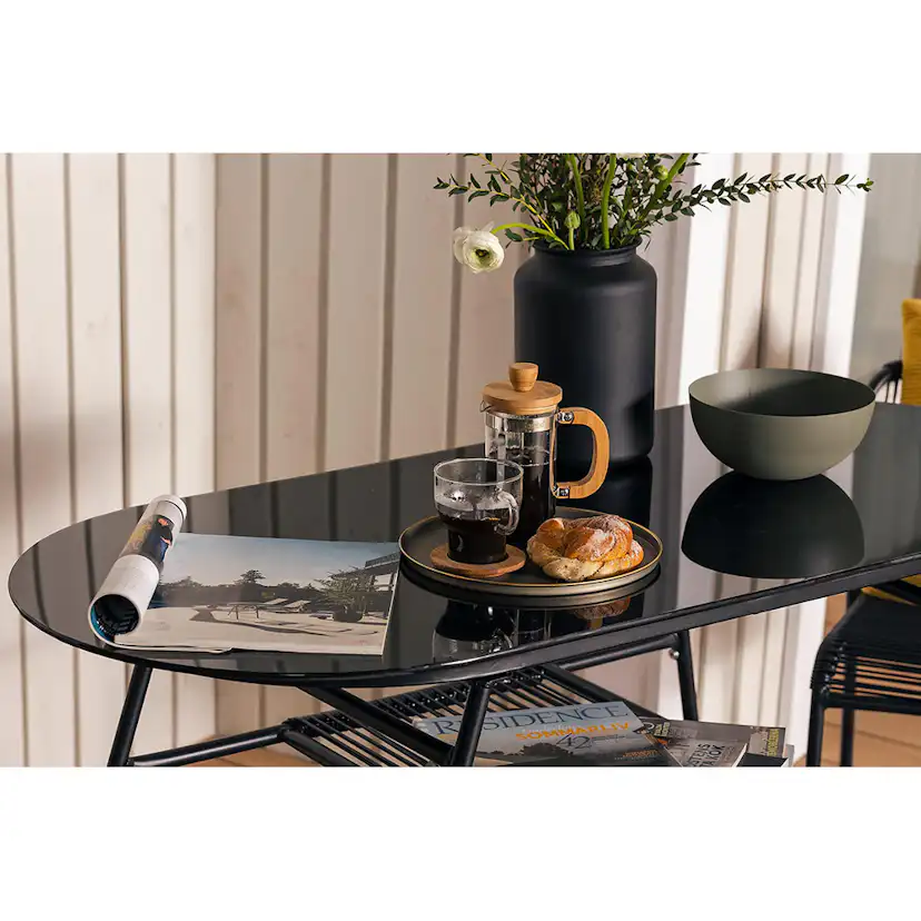 Caféset Comfort Garden Lamborg 120 cm Oval med 2 stolar