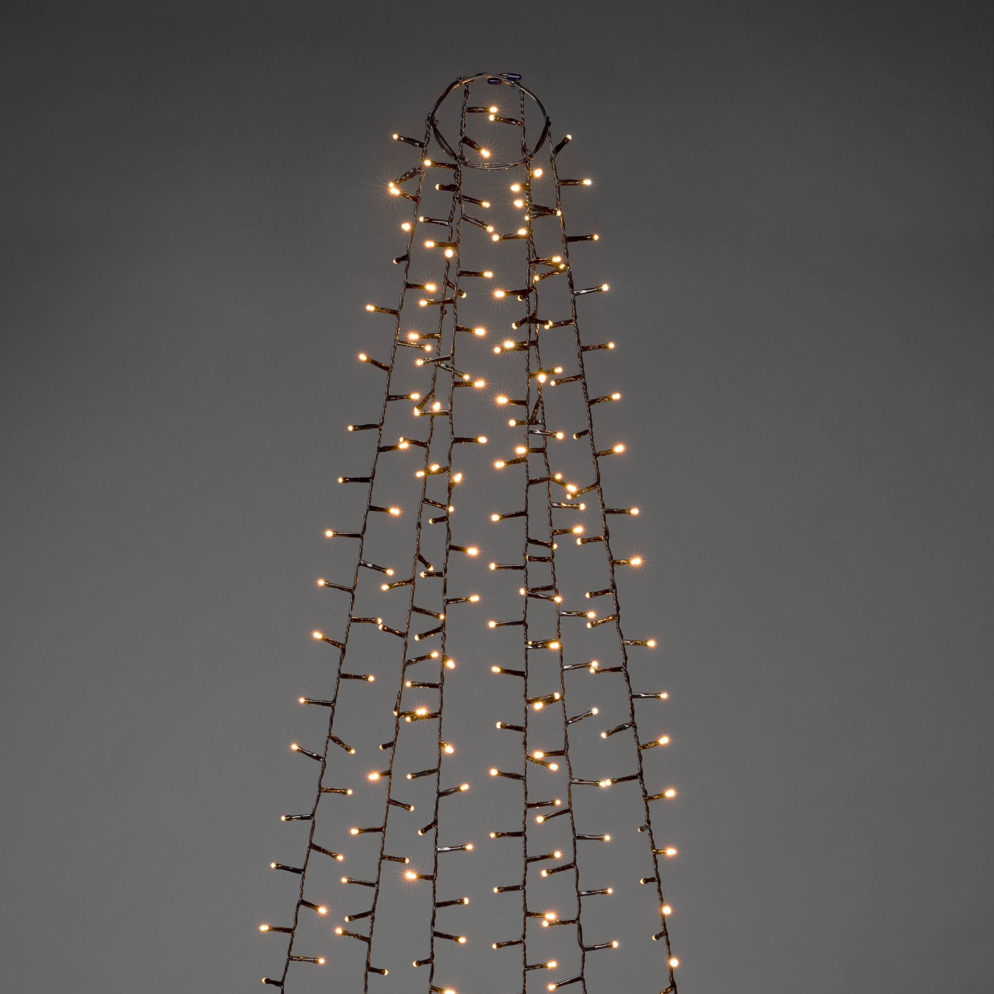 Julgransslinga 1080 LED H400 Amber, L: 4 m