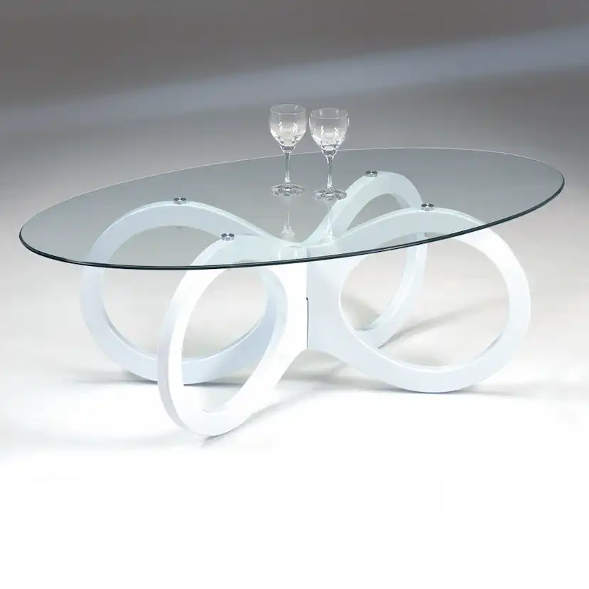 Soffbord Stenexpo Loop Vit