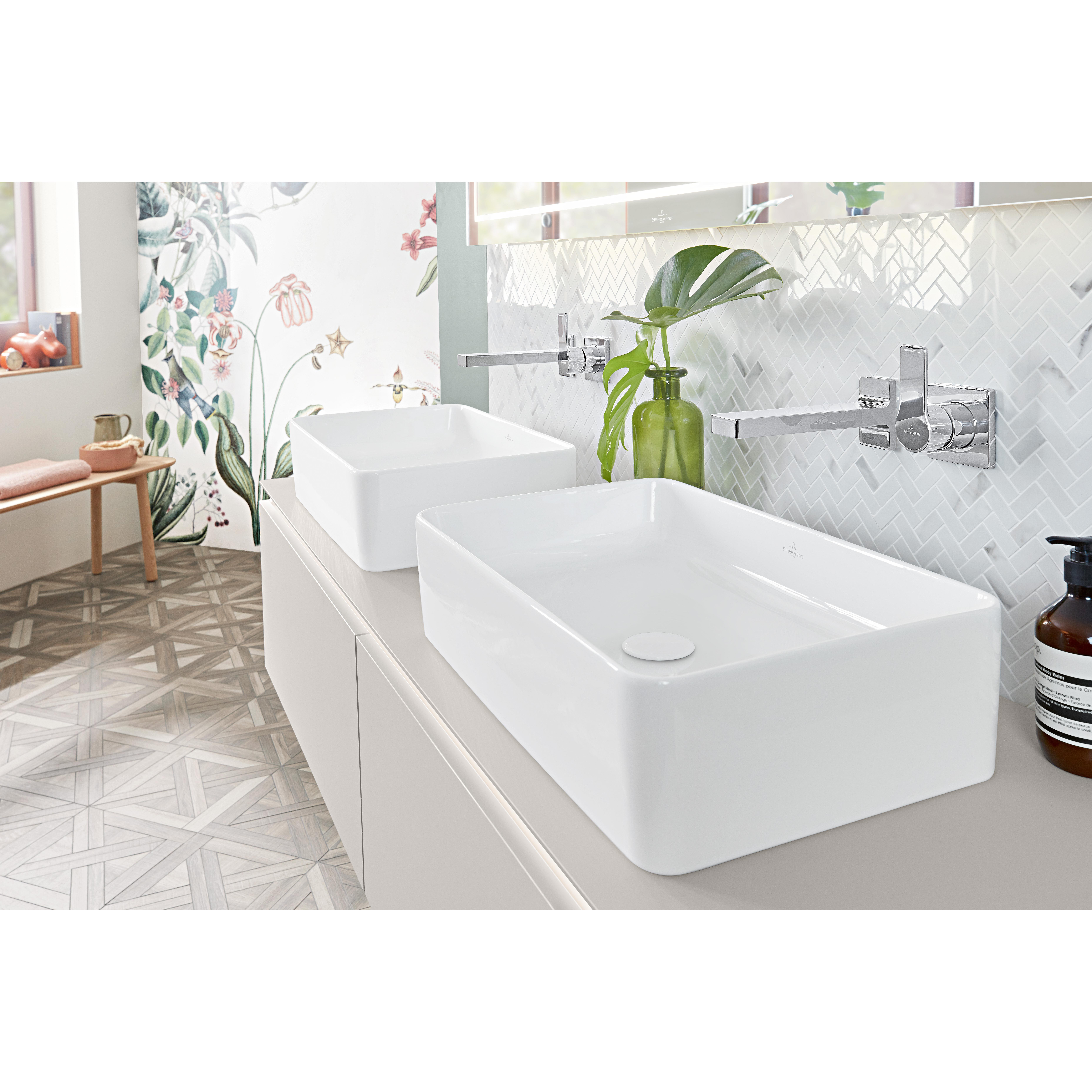 Fristående Tvättställ Villeroy & Boch Collaro Rektangulärt