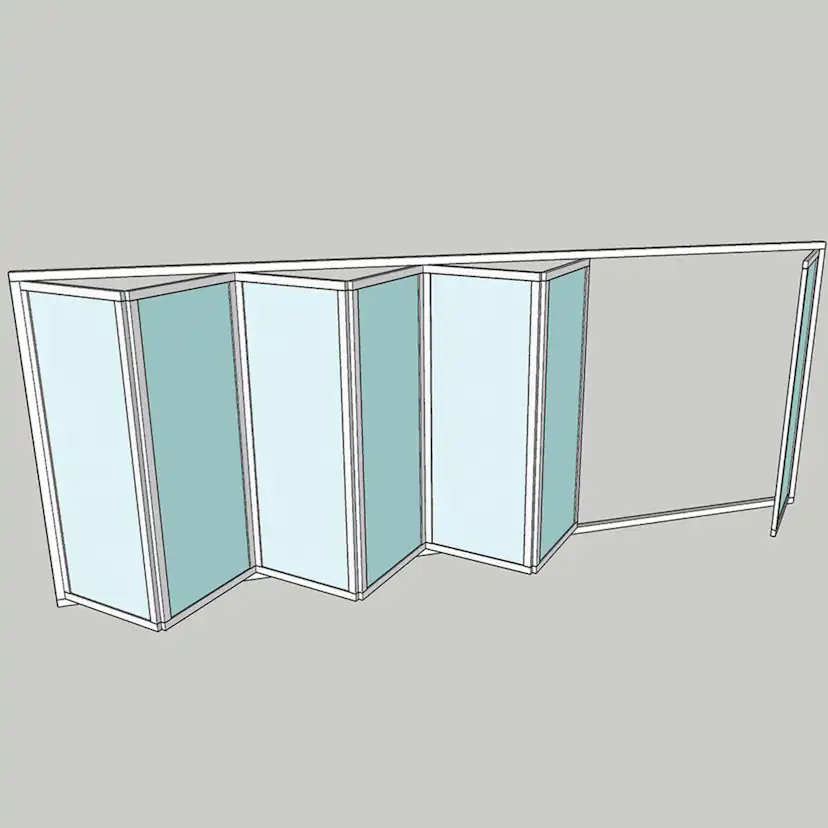 Vikparti Allvy Sunroom s30 7-Delad