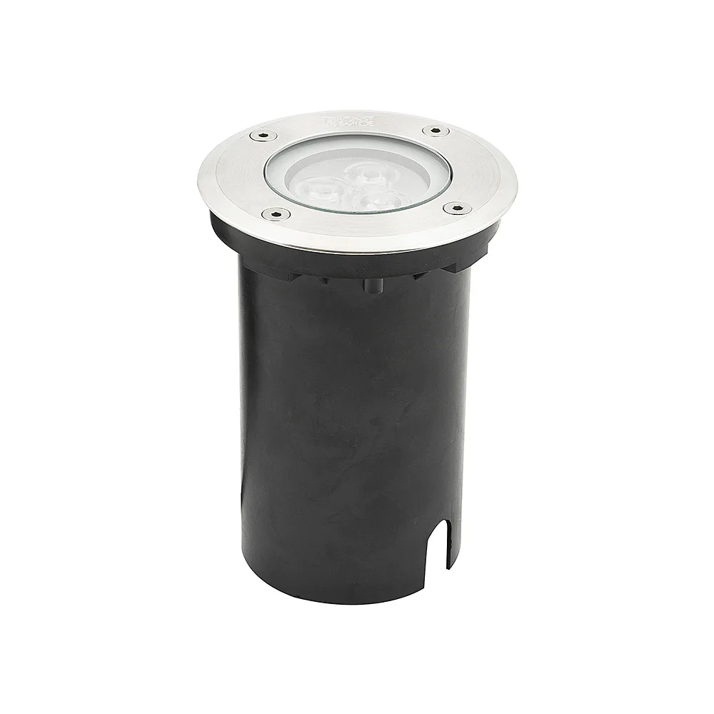 Markspot Gnosjö Konstsmide LED Rund 3x1W Inkl. Trans.
