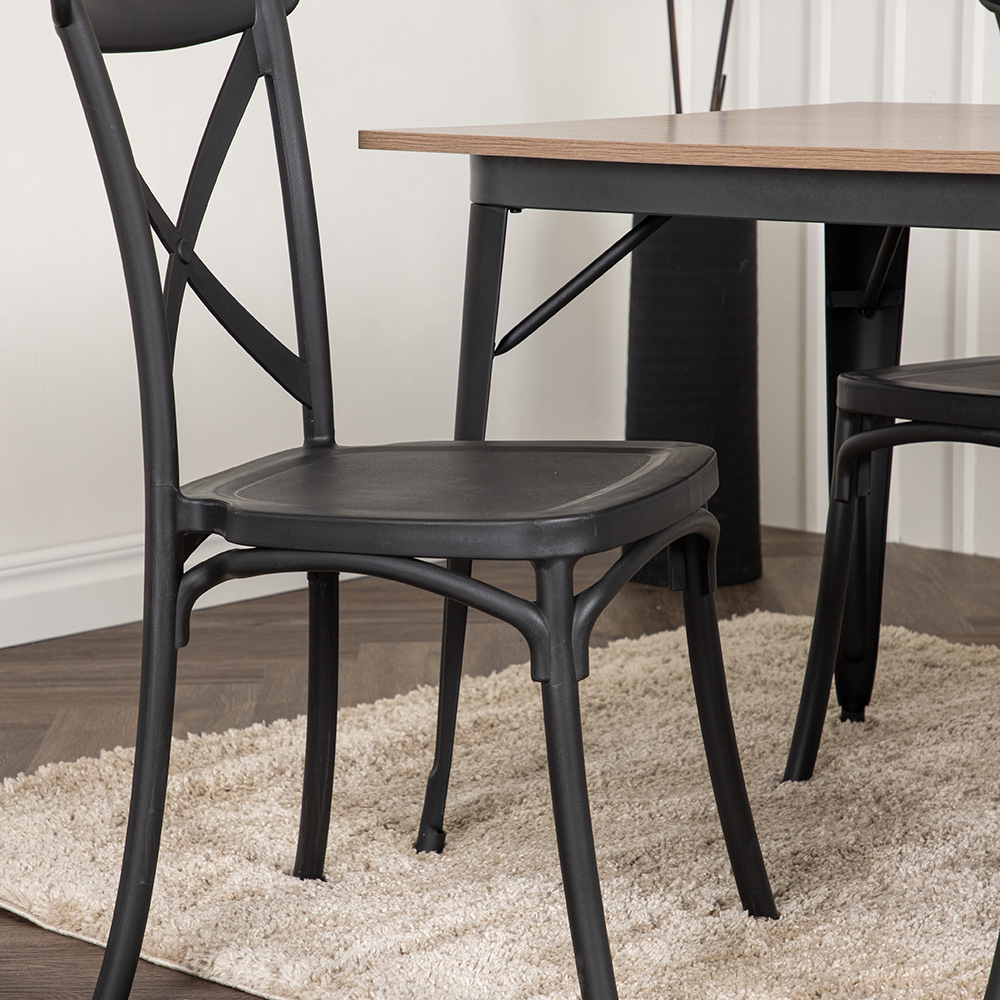 Matgrupp Venture Home Tempe med 4 Crosett Stolar