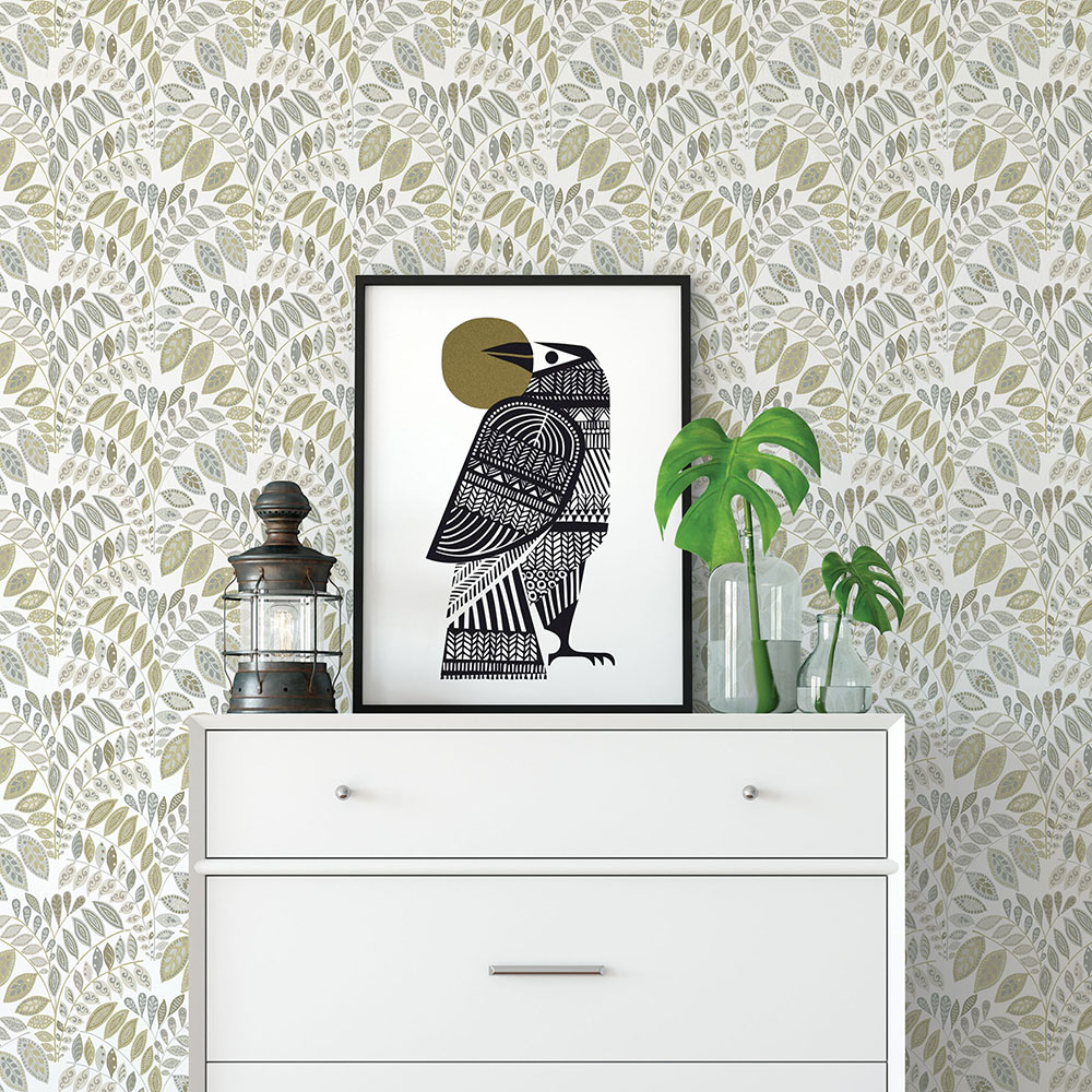 Tapet A Street Prints Fiddleheads  FD25145