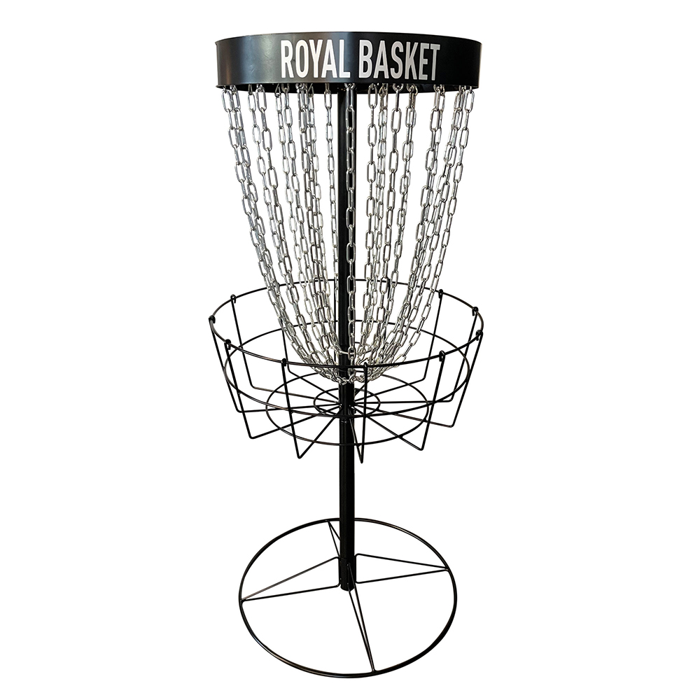 Frisbeegolfkorg Viking Discs Royal i Svart