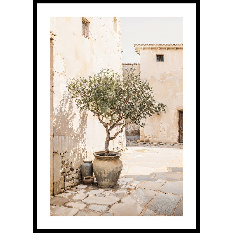 Poster Gallerix Olive Tree Mediterranean Setting No1