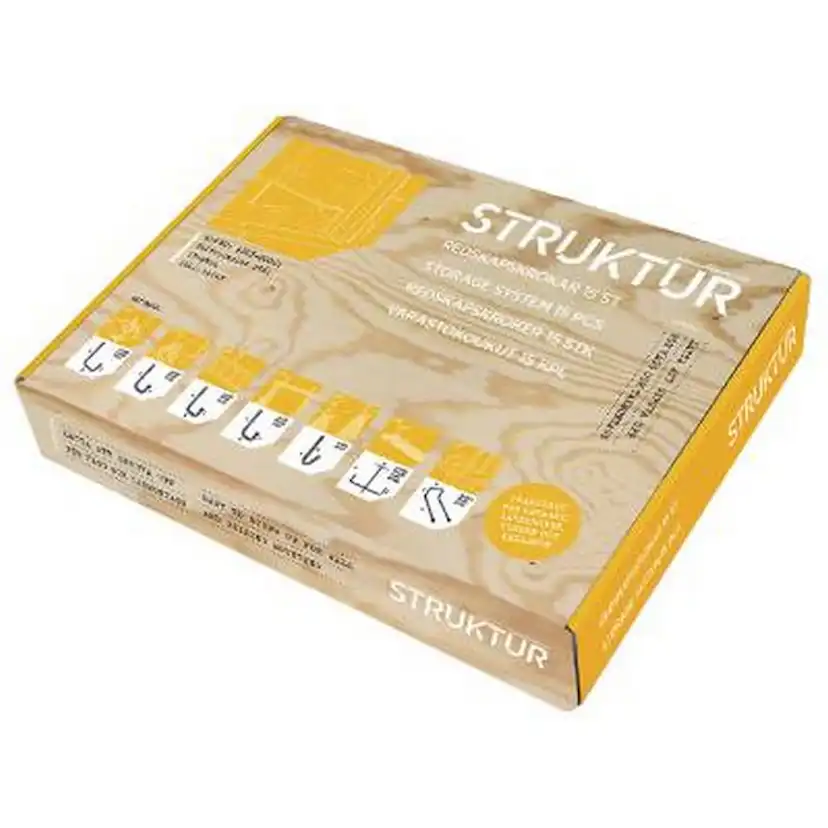 Redskapskrokar Millers Struktur Mix Sats