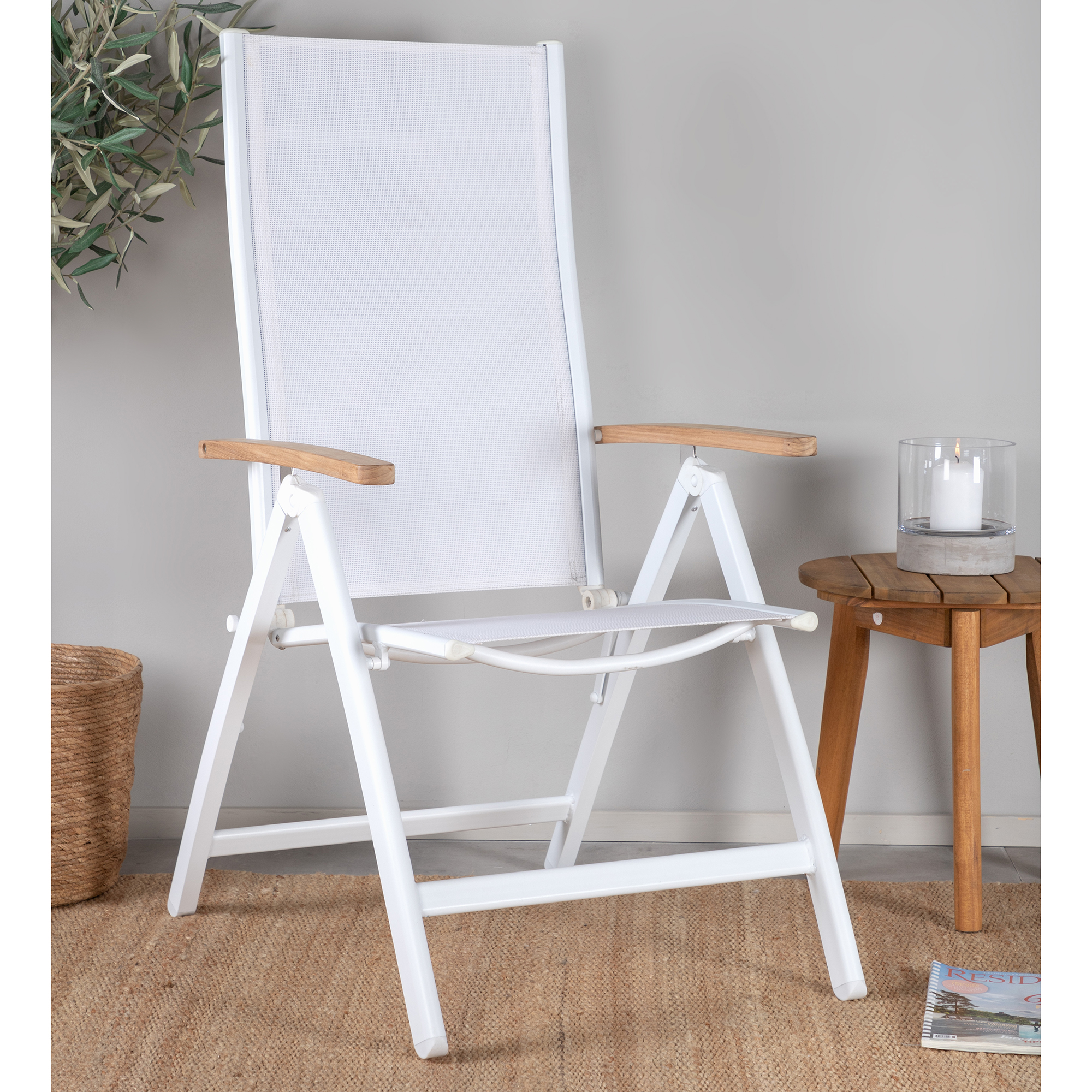 Panama Light 5-pos Chair White / white Vit