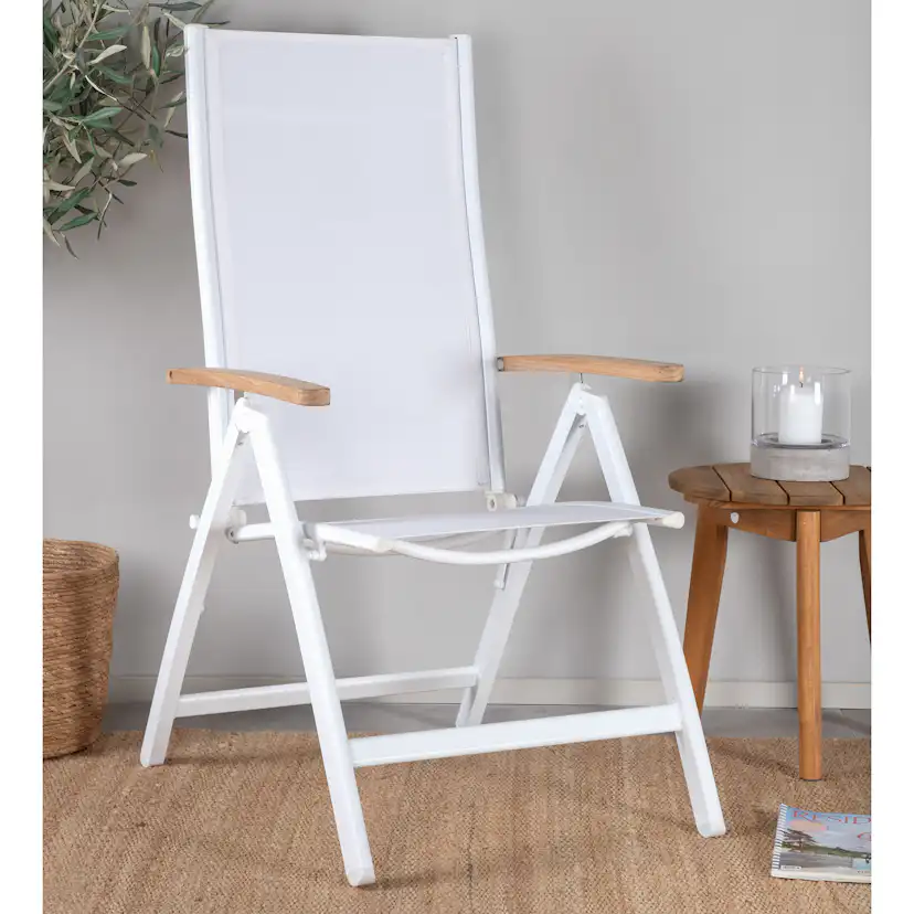 Panama Light 5-pos Chair White / white Vit