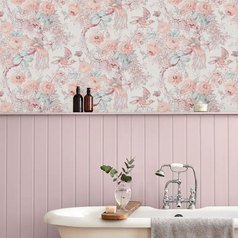 Tapet Laura Ashley Birtle Rosa