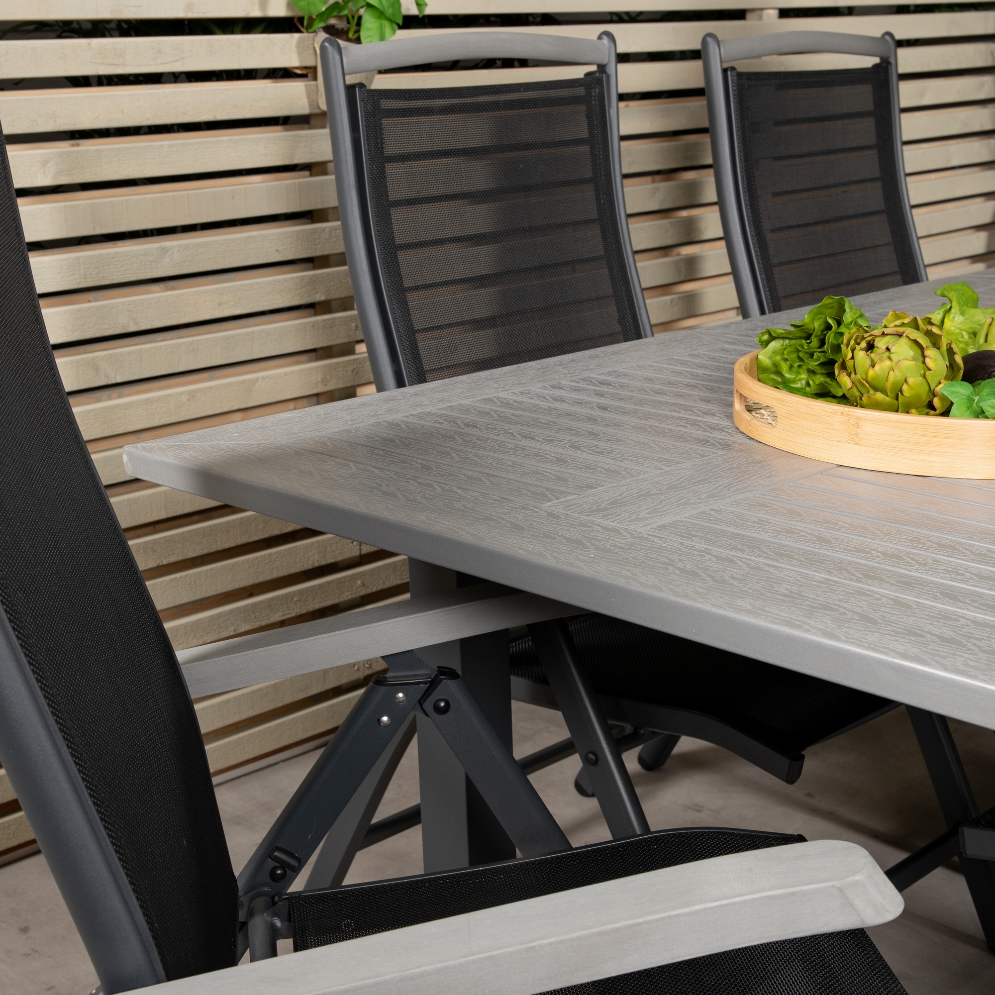 Matgrupp Venture Home Aleyna 160/240 med 6 Stolar