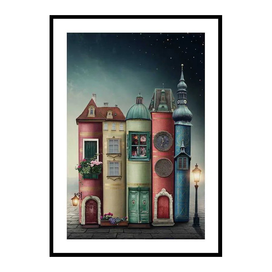 Poster Gallerix House Of Books