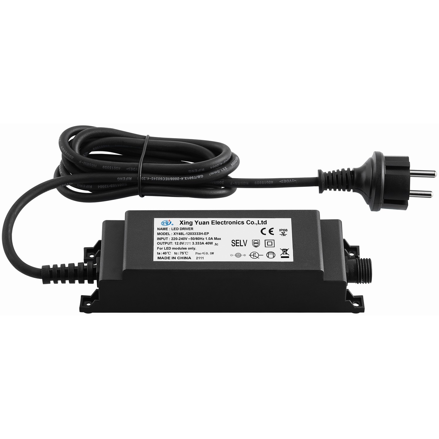 Driver Malmbergs Home 12Vdc 40W 1,8 m