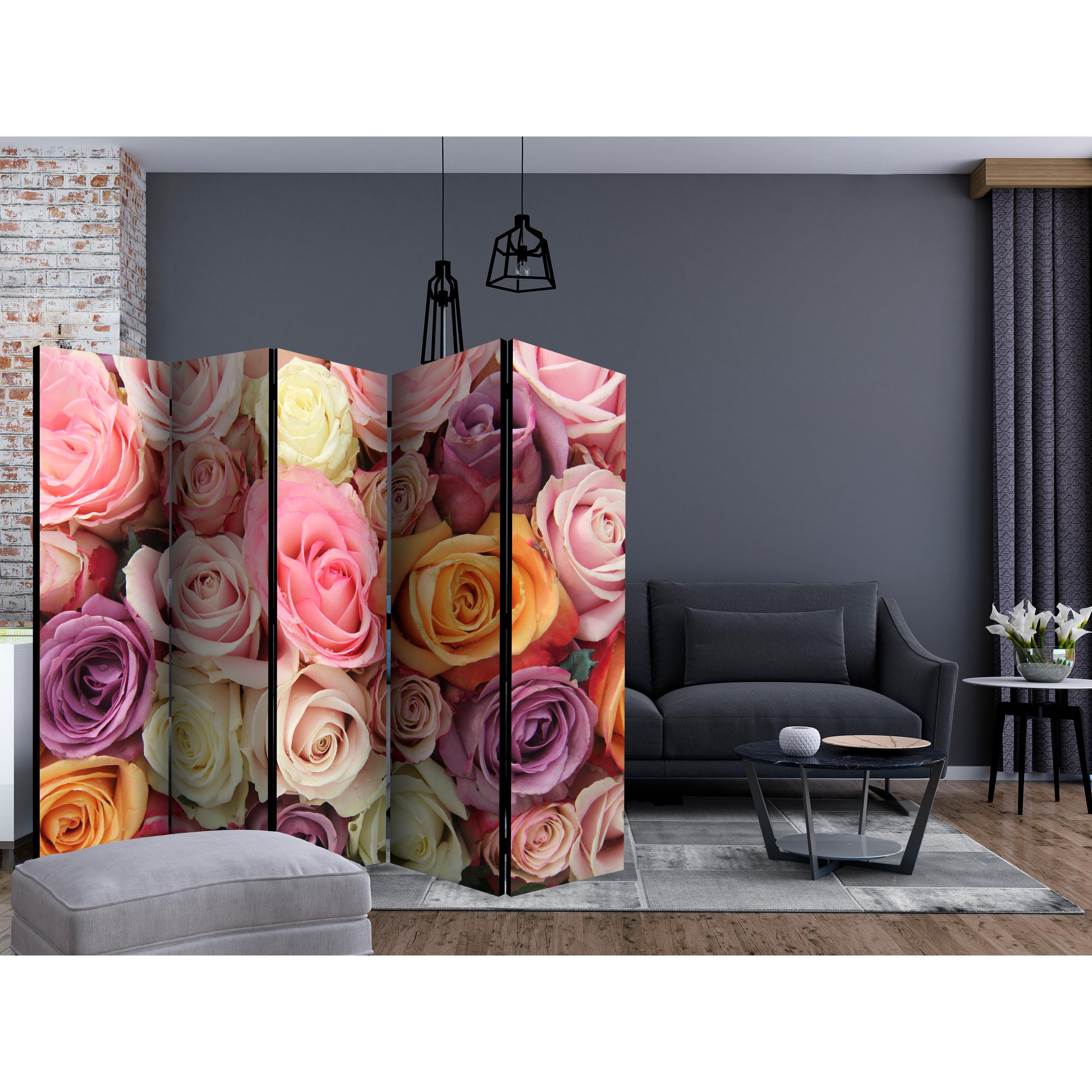 Rumsavdelare Arkiio Pastel Roses II 225x172 cm