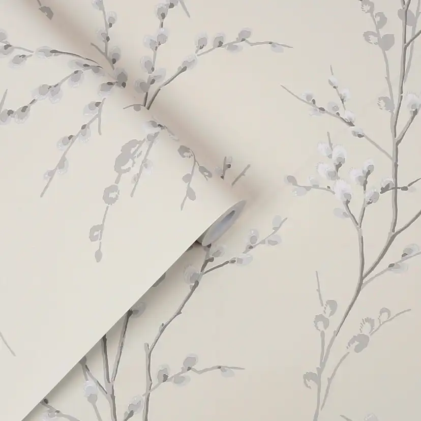 Tapet Laura Ashley Pussy Willow Steel