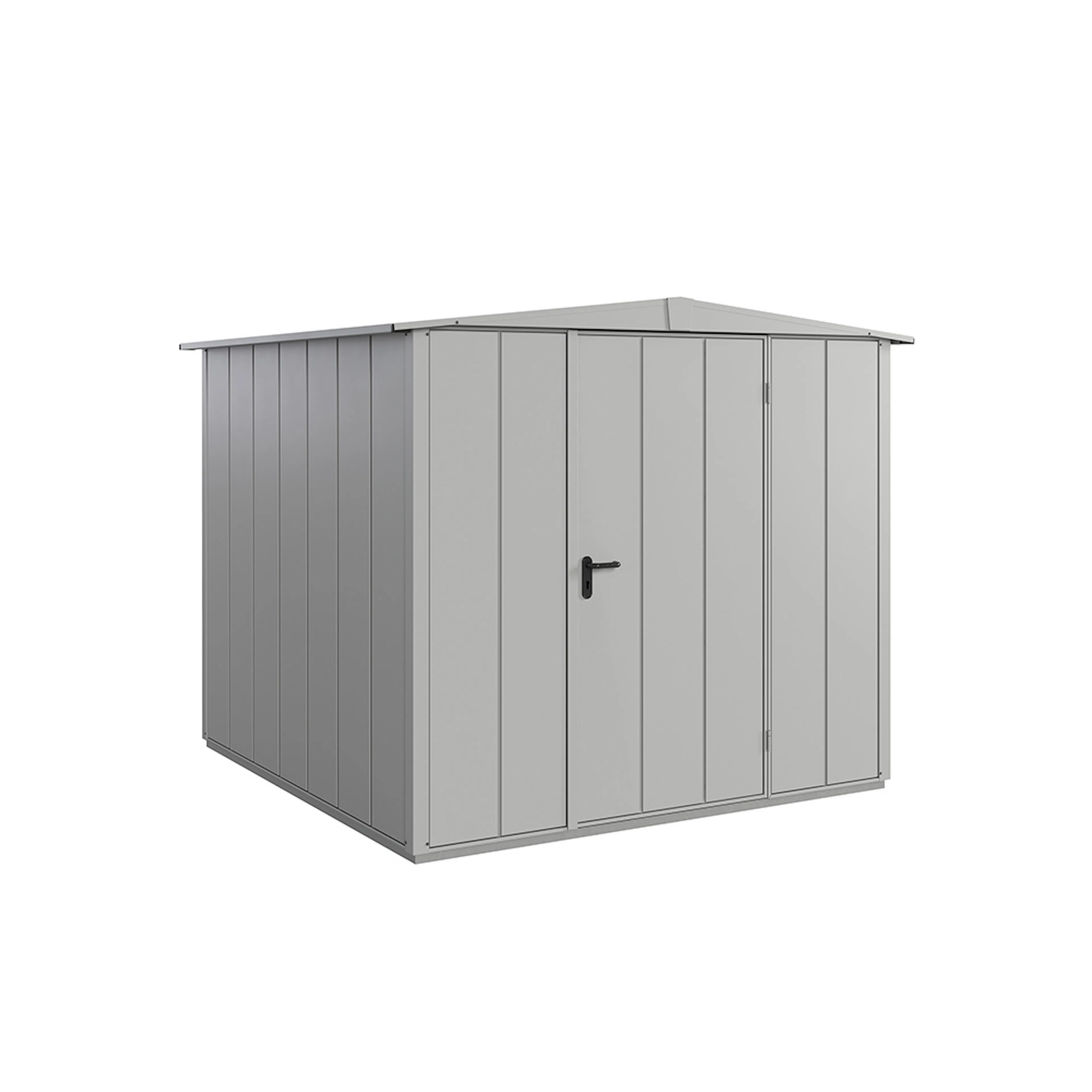 Redskapsbod Vit aluminium
