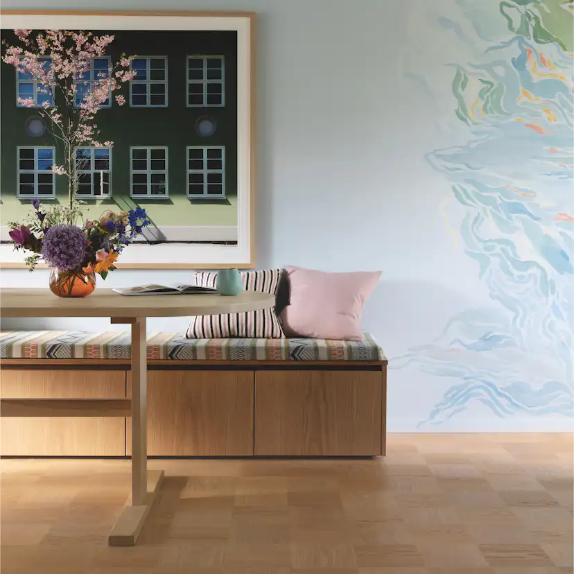 Trägolv Tarkett Atelier Collection Noble Oak Soho, Hårdvaxoljat Parkettgolv