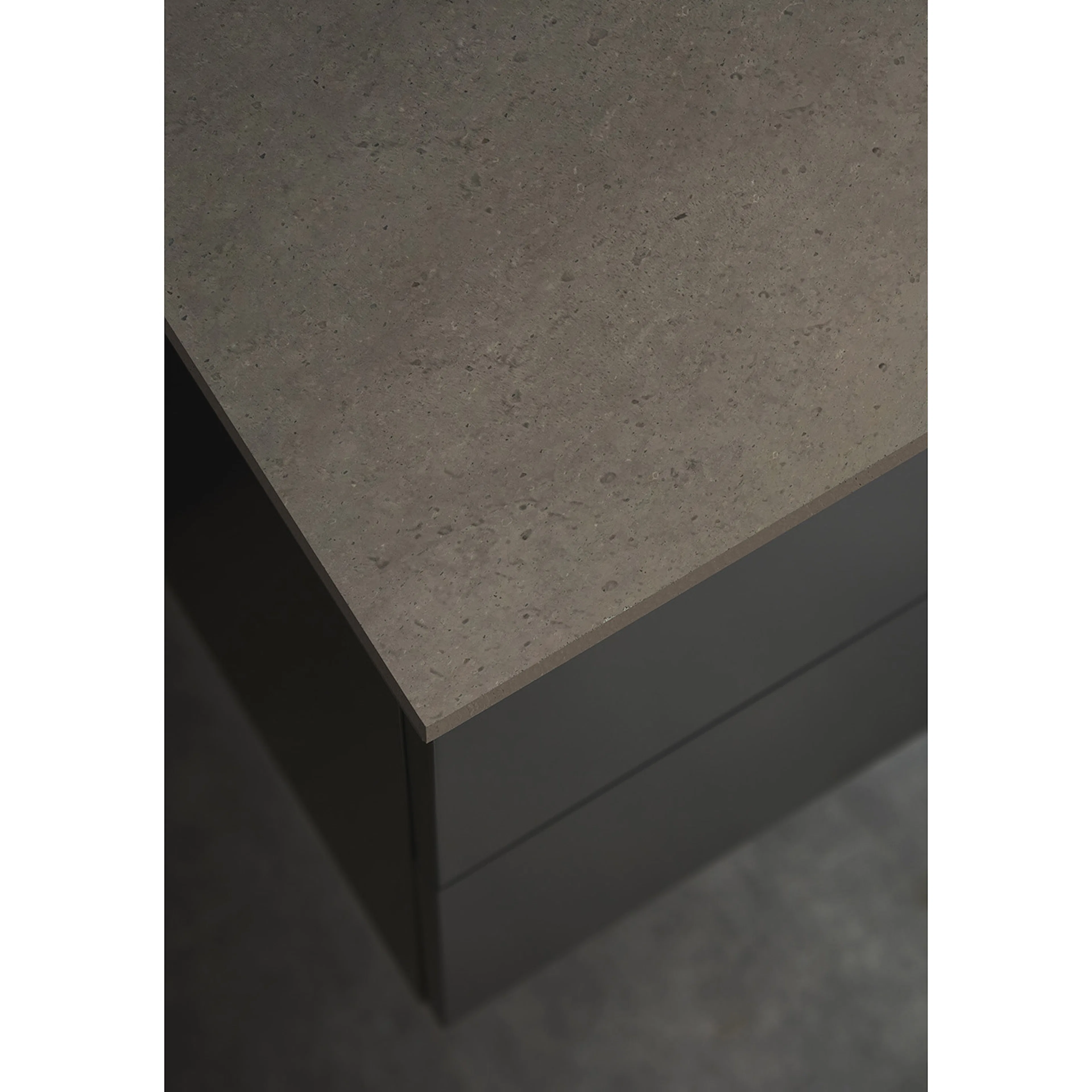 BÄNKSKIVA 1210X462X12 VÄNSTER HÅL BRASS RELISH SUEDE Bredd: 1210 mm, Vänster