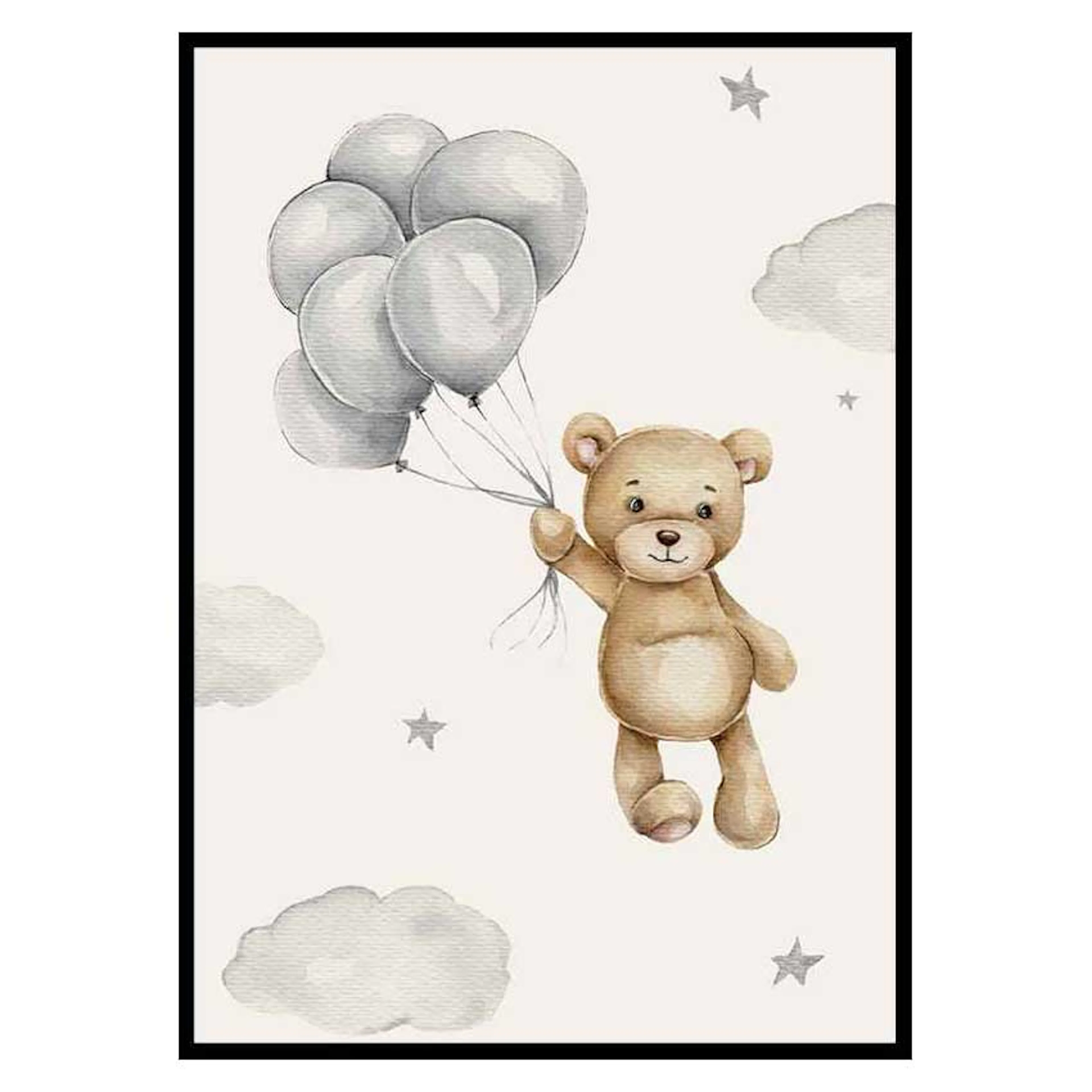 Poster Gallerix Balloons Teddy