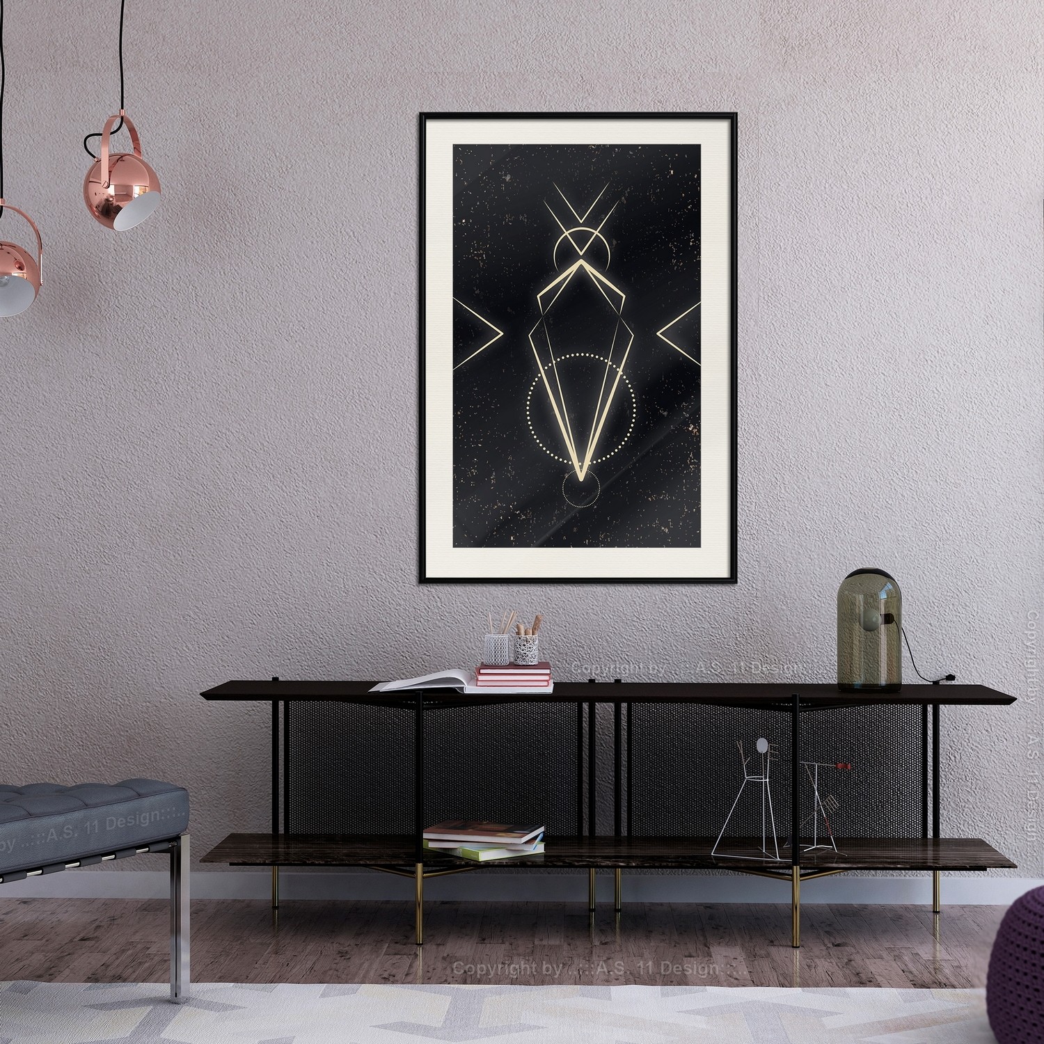 Poster Artgeist Affisch Metaphysical Symbol