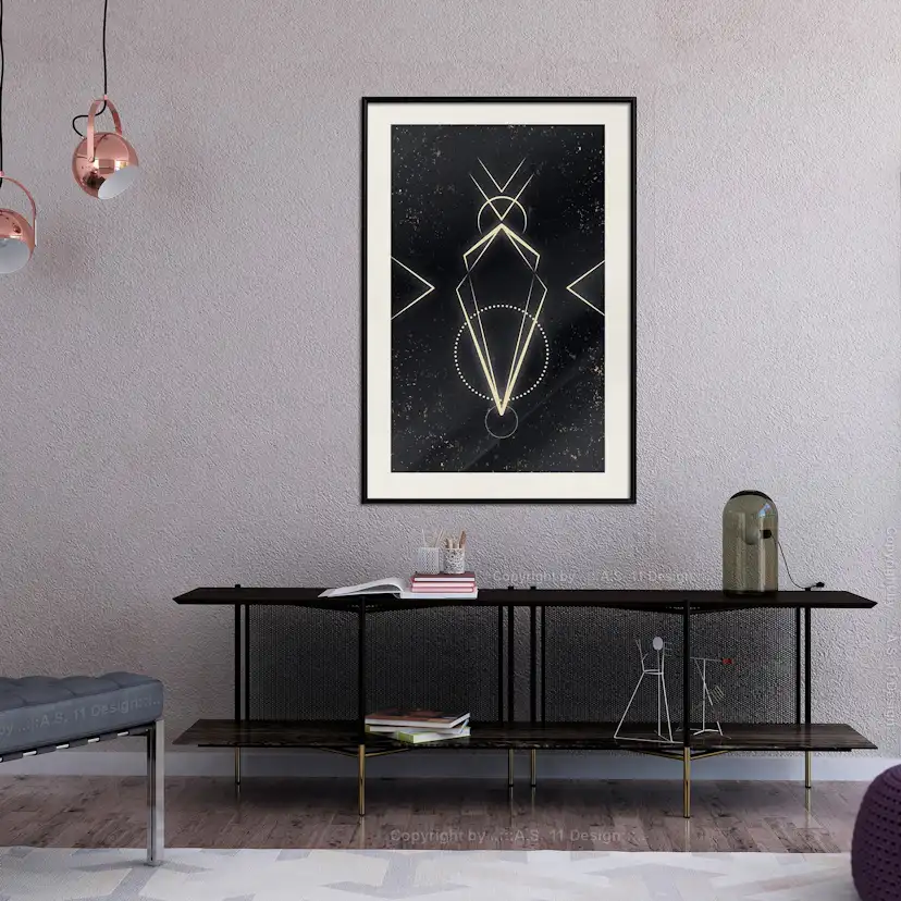 Poster Artgeist Affisch Metaphysical Symbol
