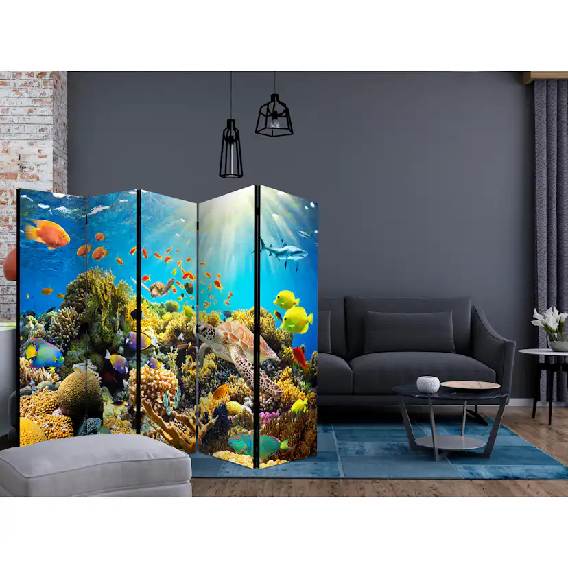Rumsavdelare Arkiio Underwater Land II 225x172 cm