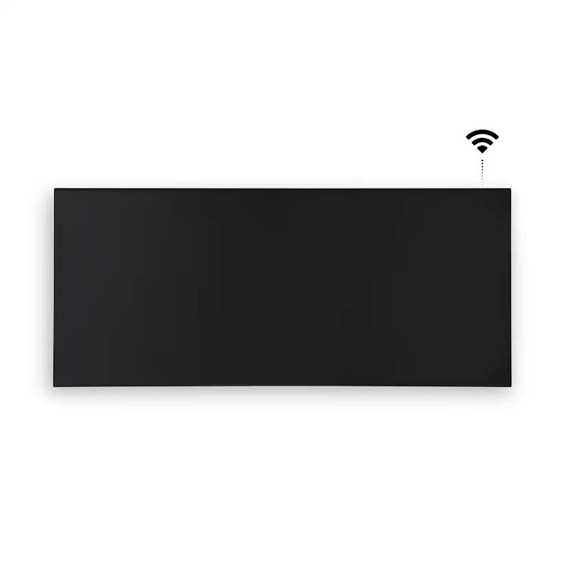 Elelement Adax Neo H KWT Wifi Svart Väggmonterad Elradiator