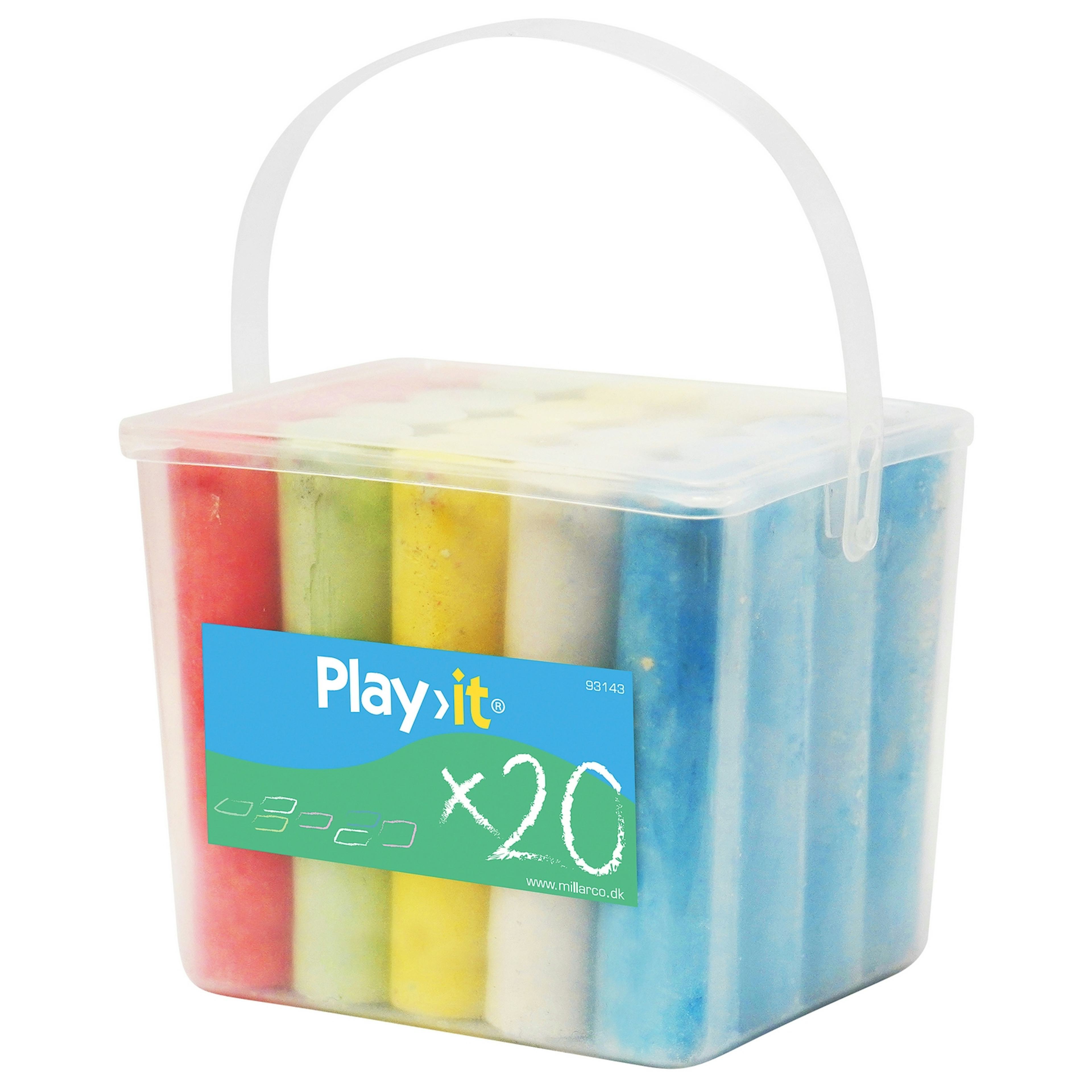 Färgkritor Home it 5 Färger 20 st