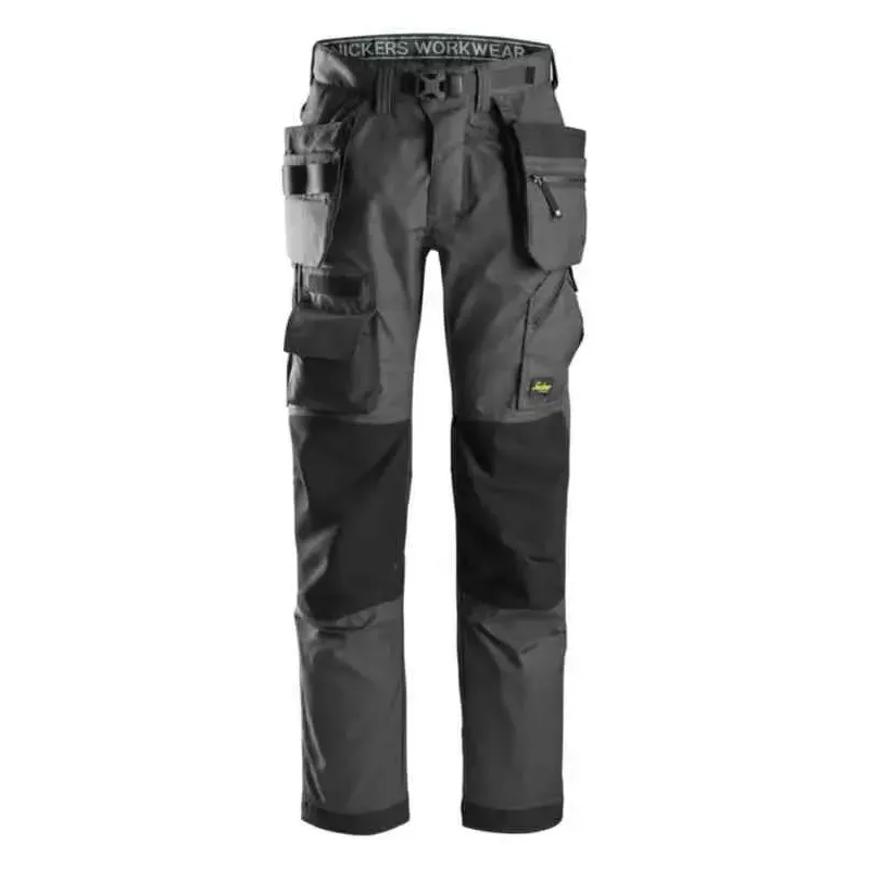 Golvläggarbyxa i Stretch Storlek: 150 , Färg: Steel grey\Black