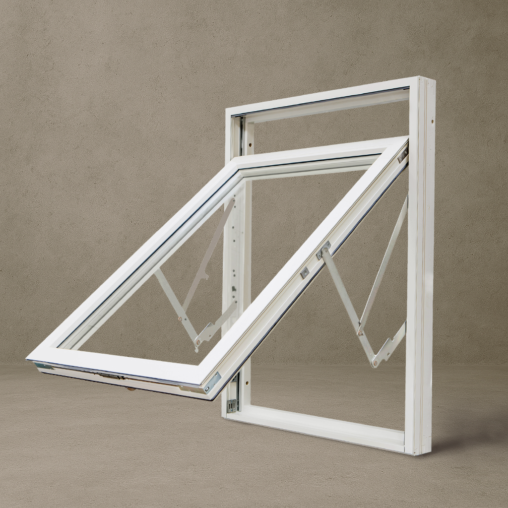 Vridfönster Sveafönster Solid Aluminium 3-glas