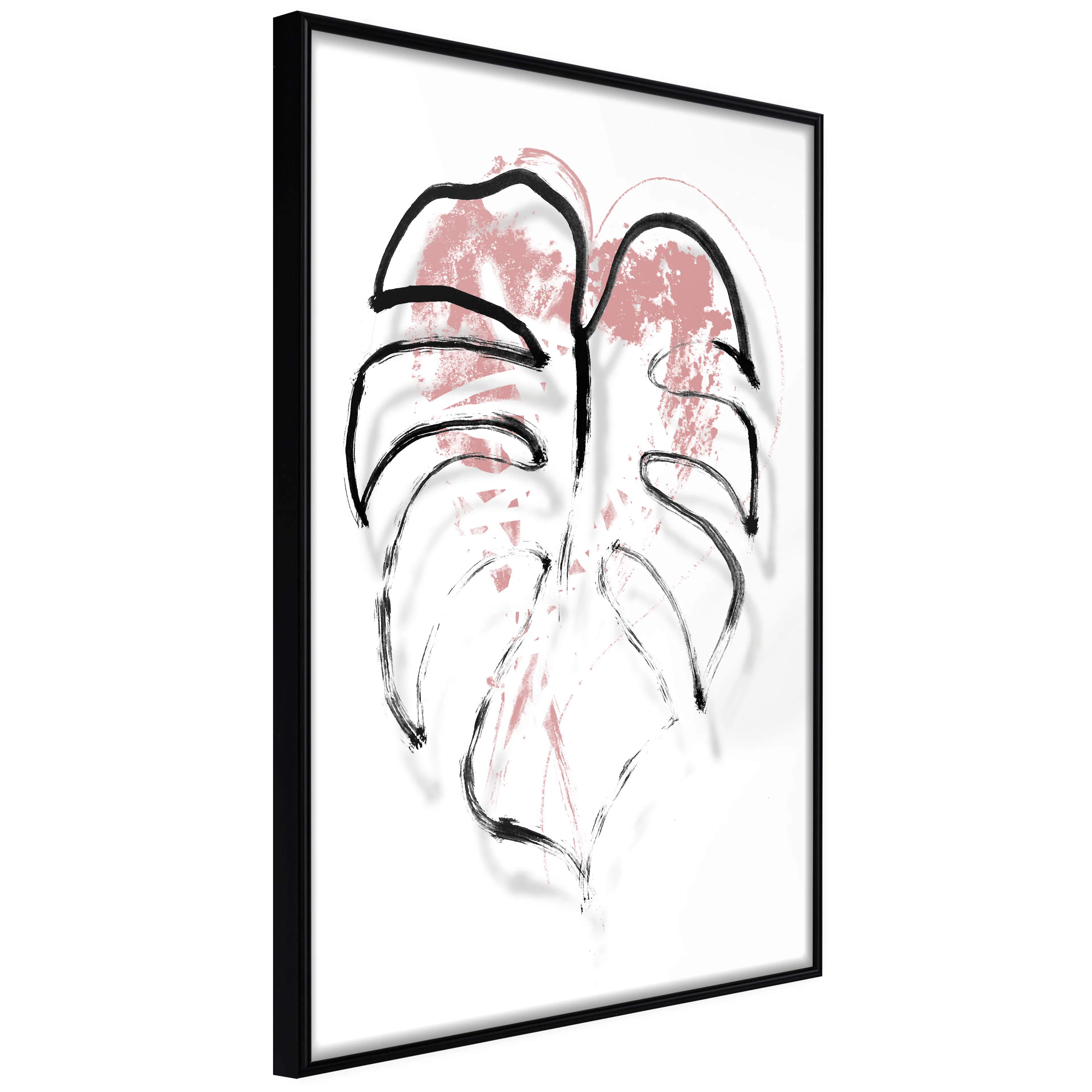 Affisch - Dynamic Monster [Poster] 40x60 Svart ram, 40x60 cm