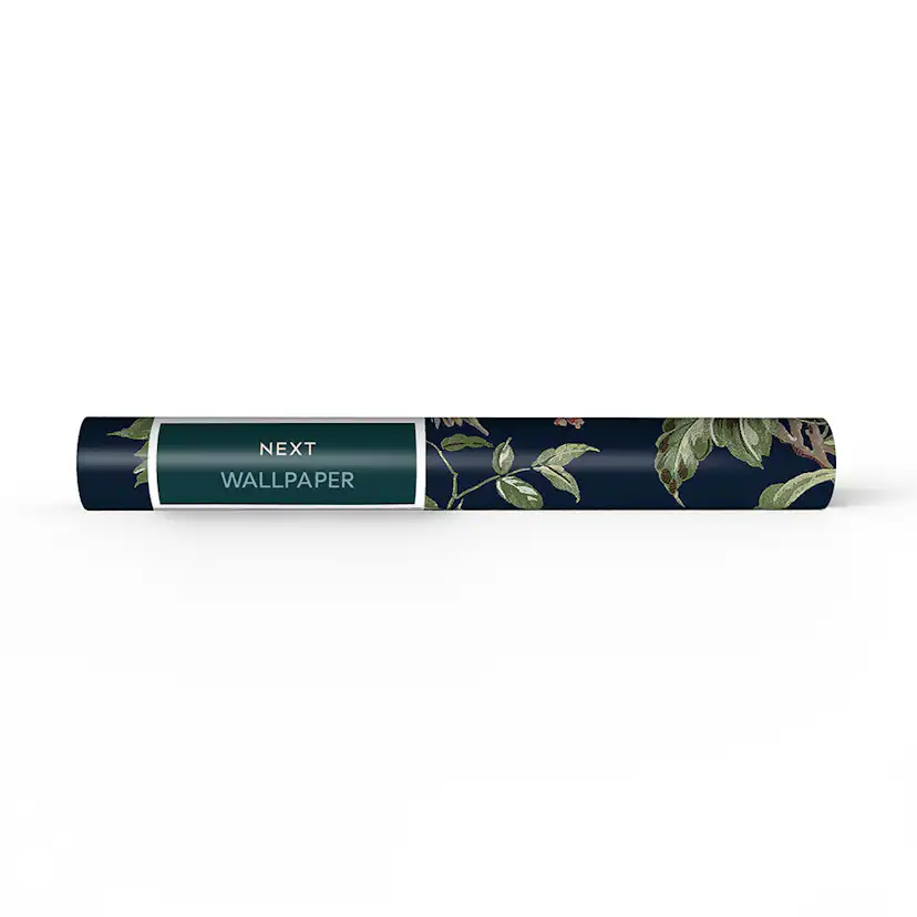Tapet NEXT Birds & Blooms Navy