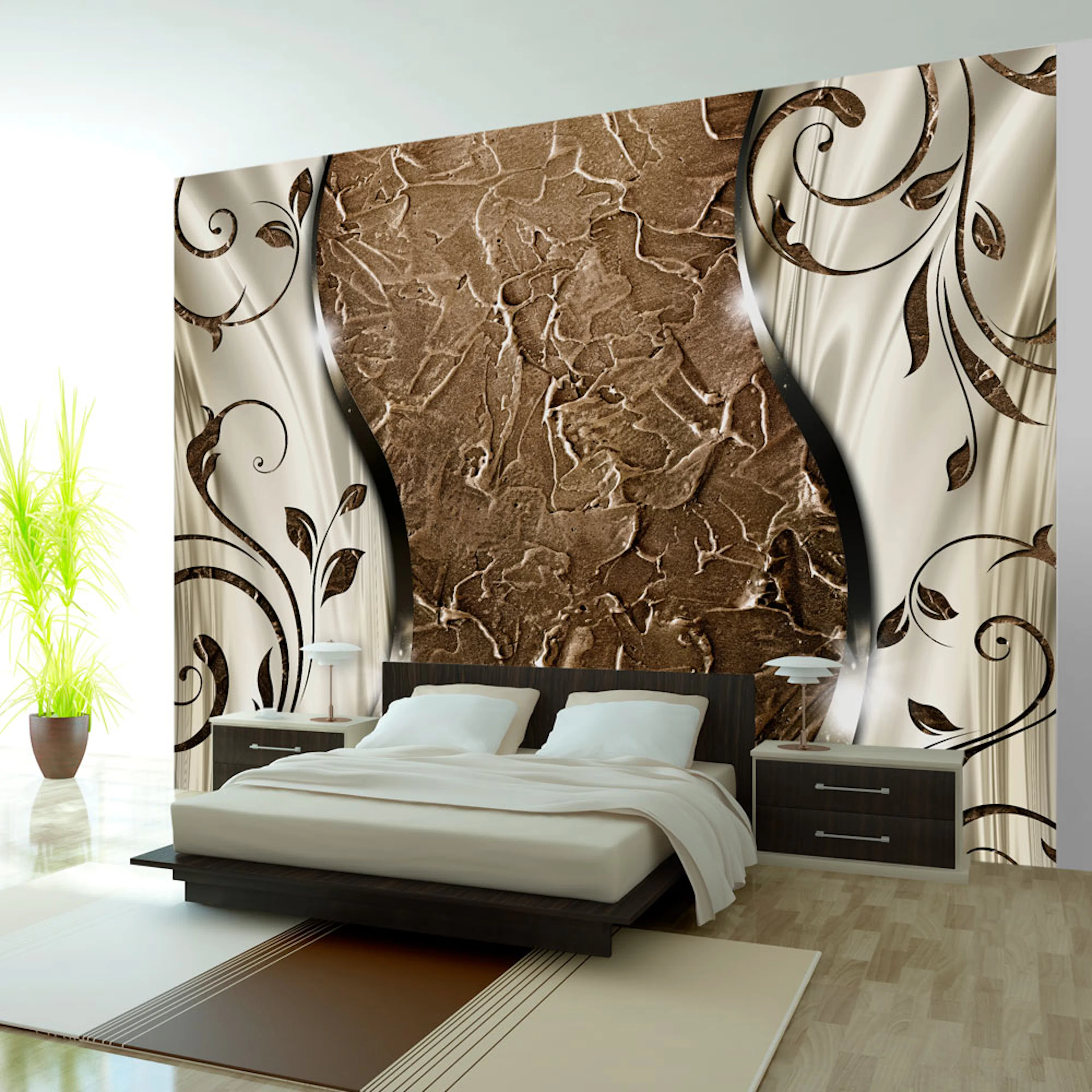 Fototapet Arkiio Brown Twigs