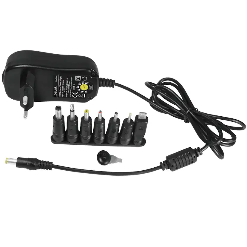 Nätadapter LogiLink 230V - 3-12V 2A 24W