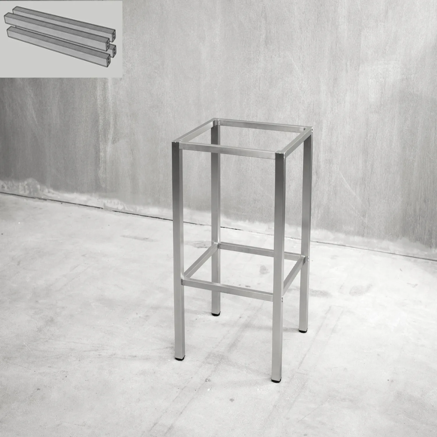 Rör Vilan Stainless Rostfria Rör till Stativ