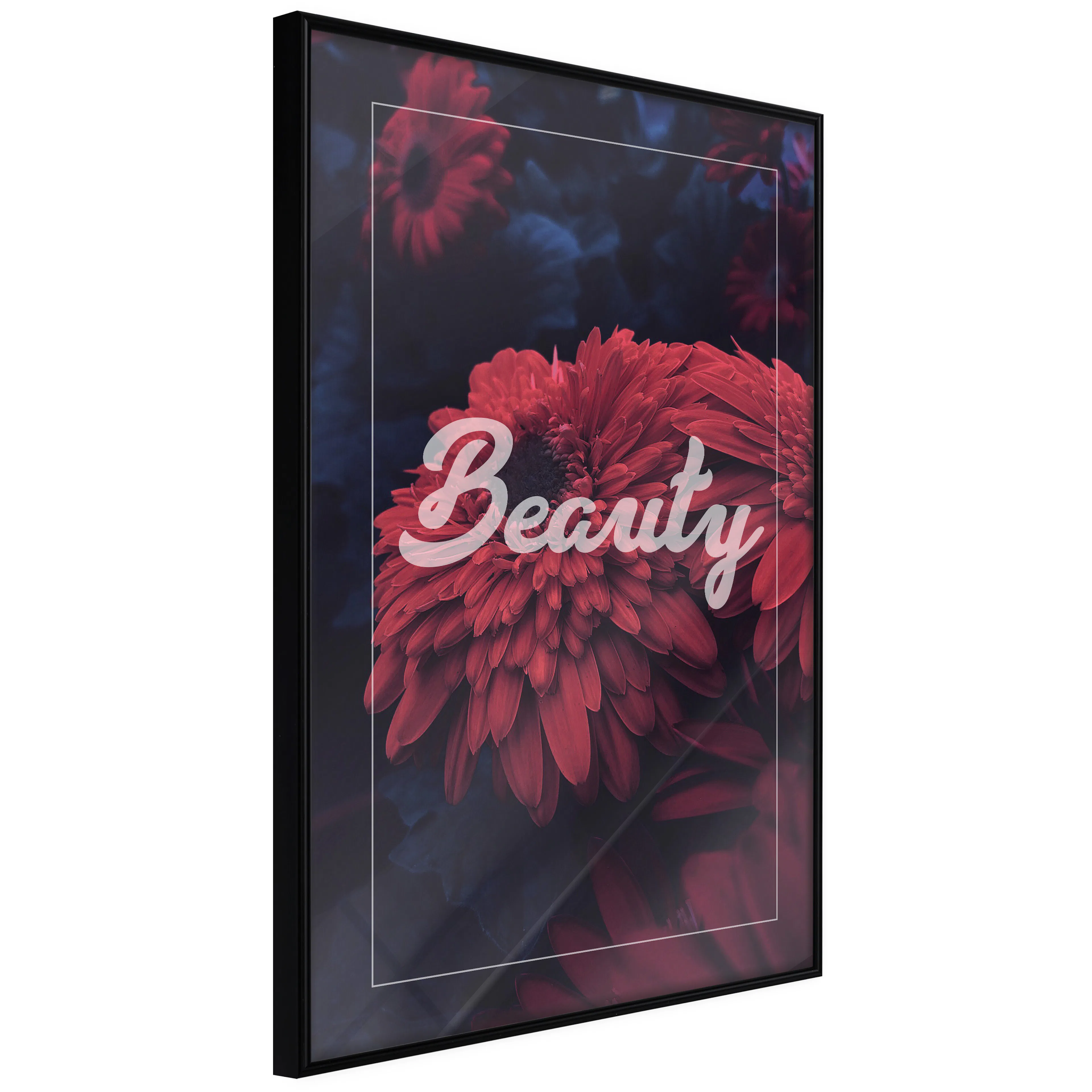 Affisch - Beauty [Poster] 40x60 Svart ram, 40x60 cm