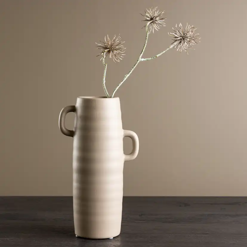 Cent Vase - Matte Brown - 15*15*25,5cm Brun