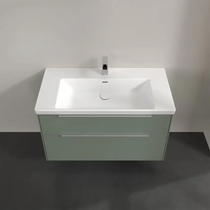 Tvättställsskåp Villeroy & Boch Subway 3.0 med 2 Lådor